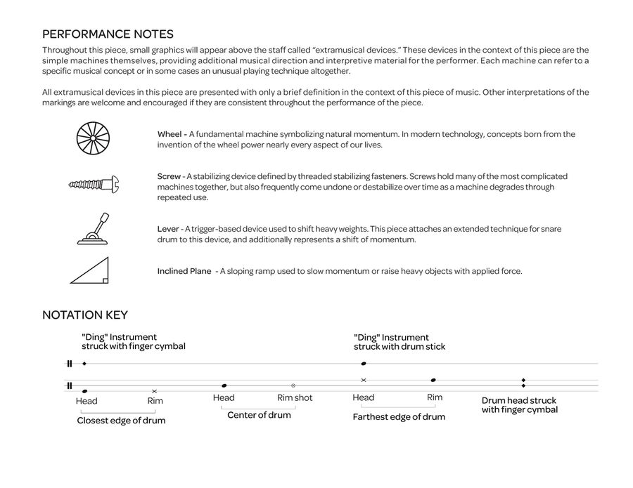 Simple Machine, A Simple Machine, A Snare Drum scores gallery preview page 2