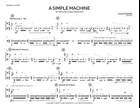 Simple Machine, A Snare Drum scores gallery preview page 3