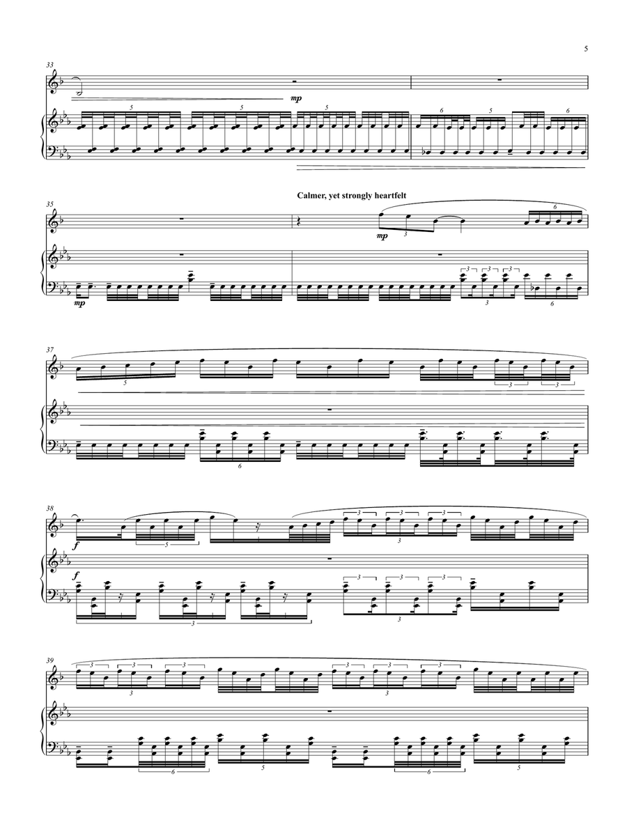 In Time to Come In Time to Come Alto Saxophone scores gallery preview page 6