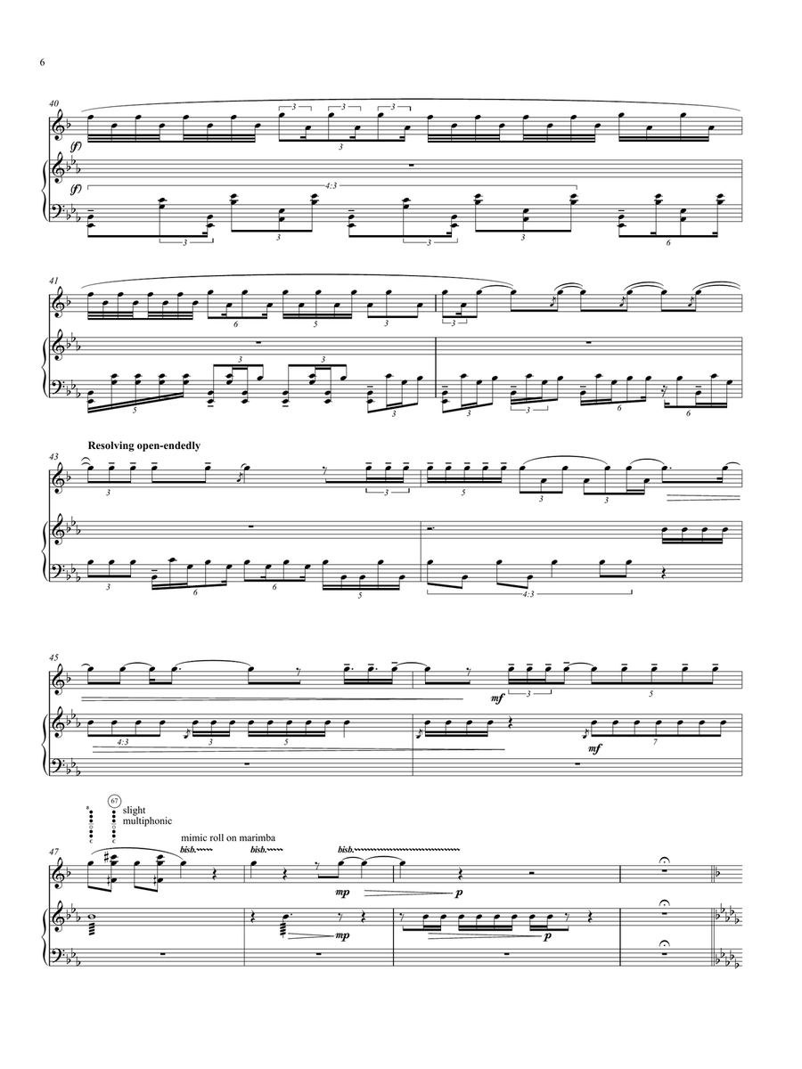 In Time to Come In Time to Come Alto Saxophone scores gallery preview page 7