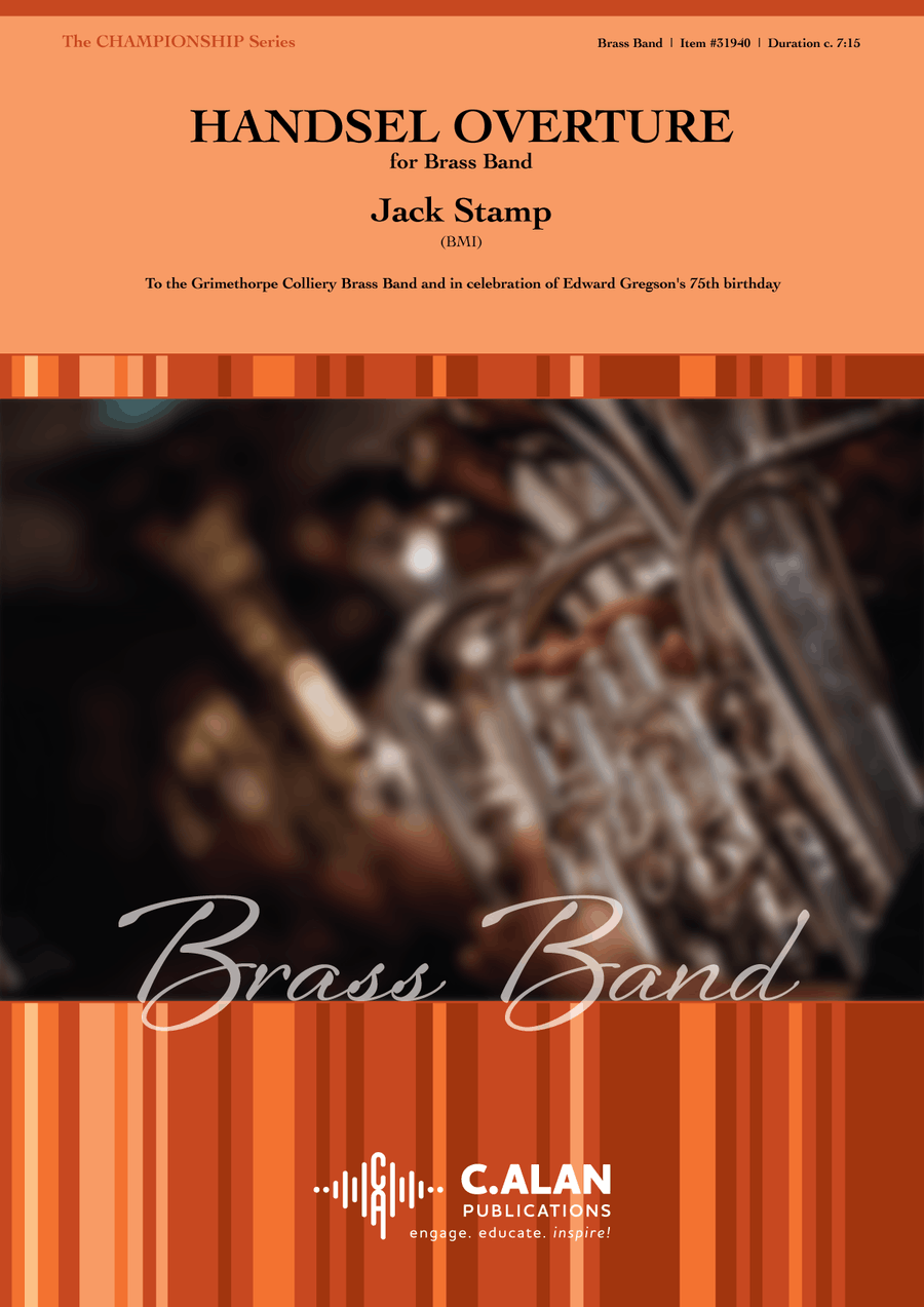Handsel Overture Brass Band scores gallery preview page 1