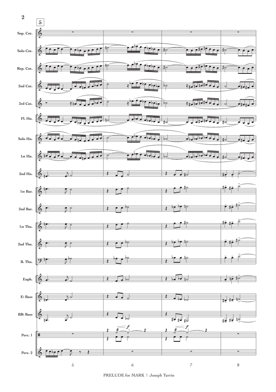 Prelude for Mark Brass Band scores gallery preview page 3