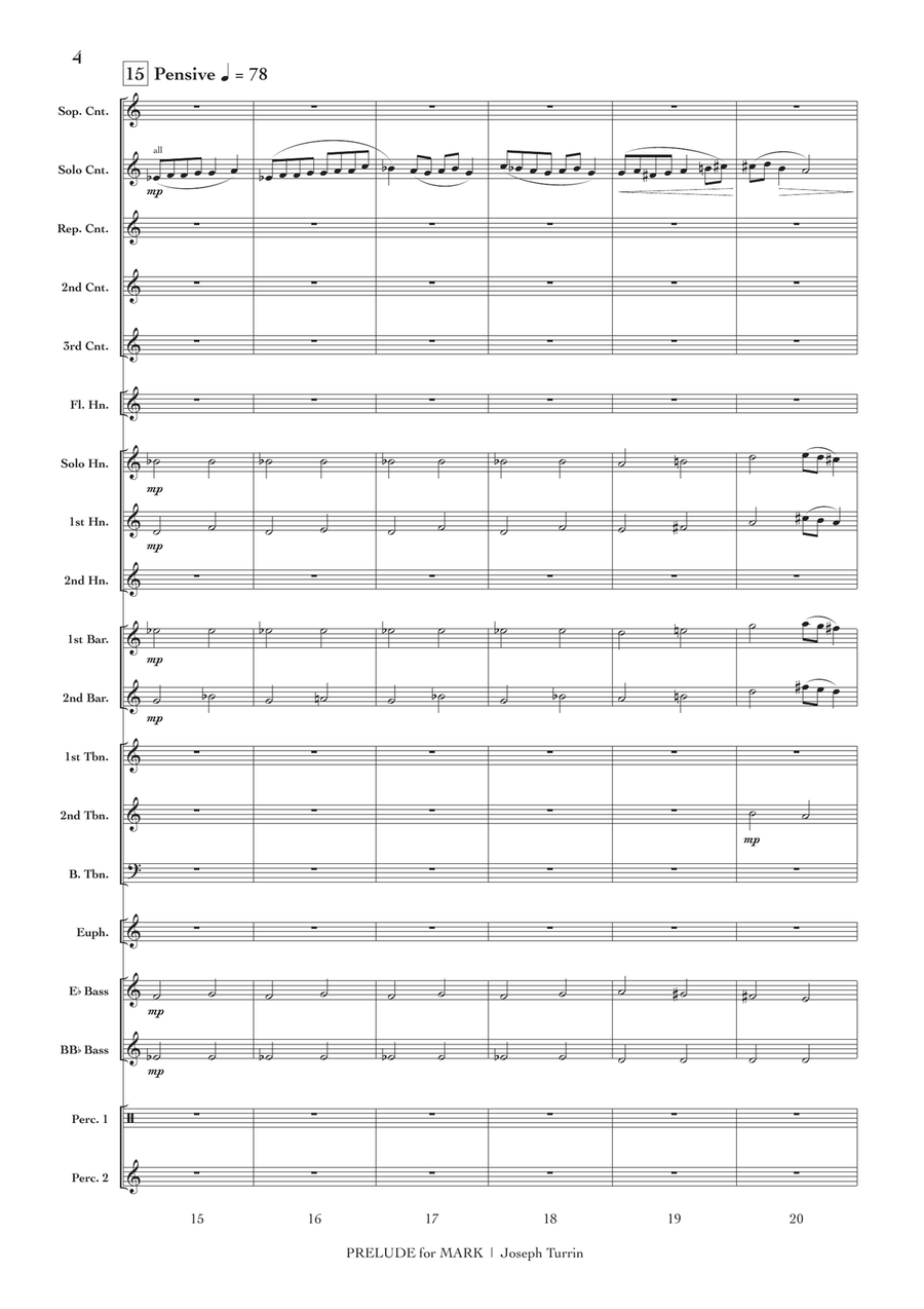 Prelude for Mark Brass Band scores gallery preview page 5