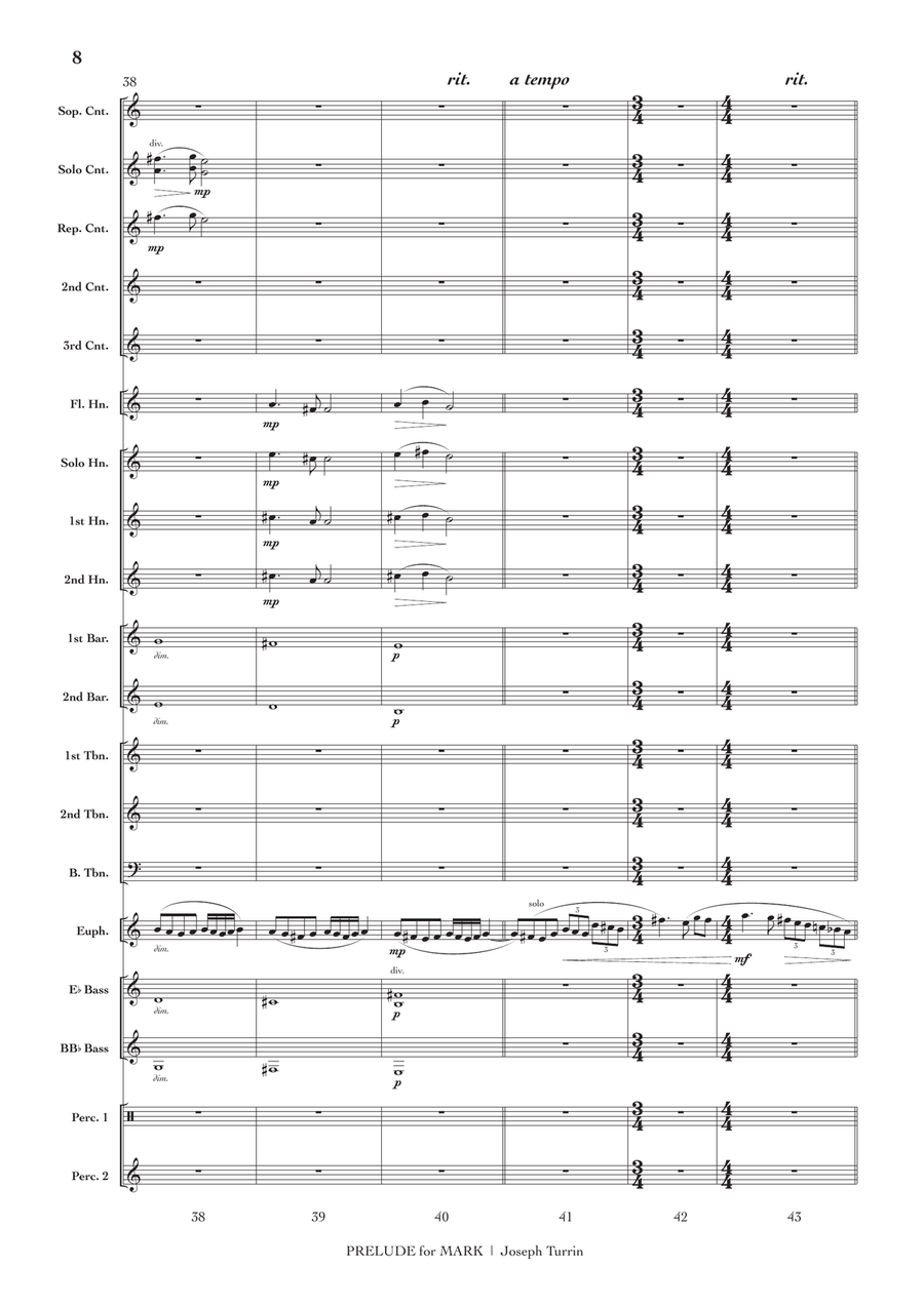Prelude for Mark Brass Band scores gallery preview page 9