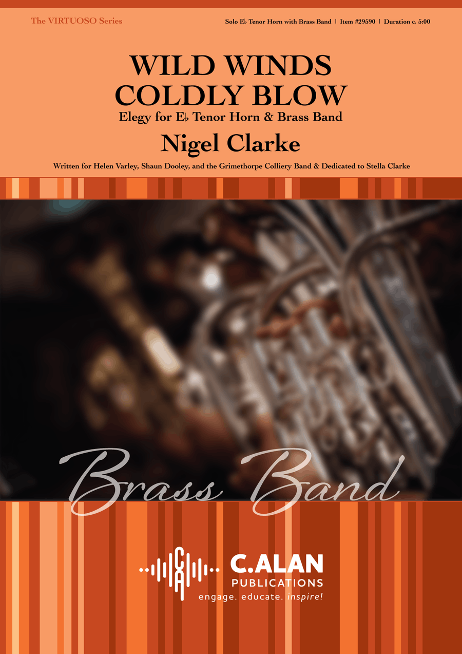 Wild Winds Coldly Blow (conductor's score) Brass Band scores gallery preview page 1