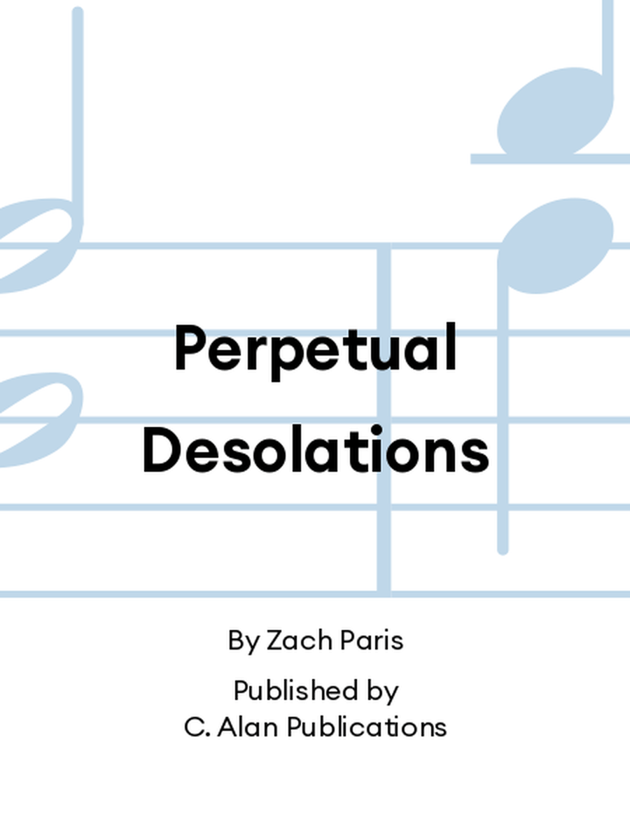 Perpetual Desolations Perpetual Desolations Drum Set scores gallery preview page 1