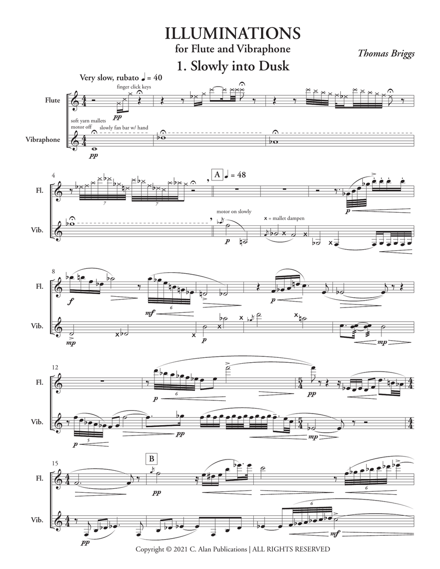 Illuminations Illuminations Flute scores gallery preview page 2