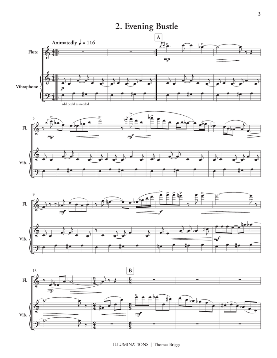 Illuminations Illuminations Flute scores gallery preview page 3