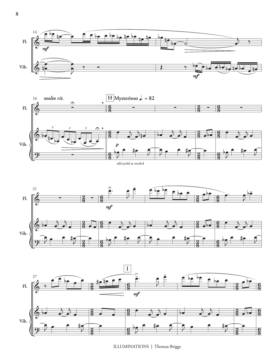 Illuminations Illuminations Flute scores gallery preview page 6
