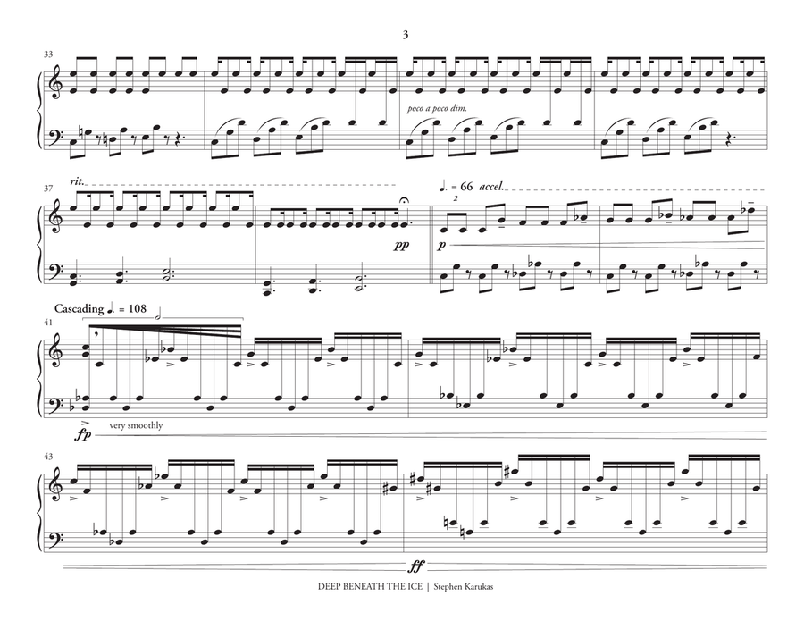 Deep Beneath the Ice Deep Beneath the Ice Marimba scores gallery preview page 4