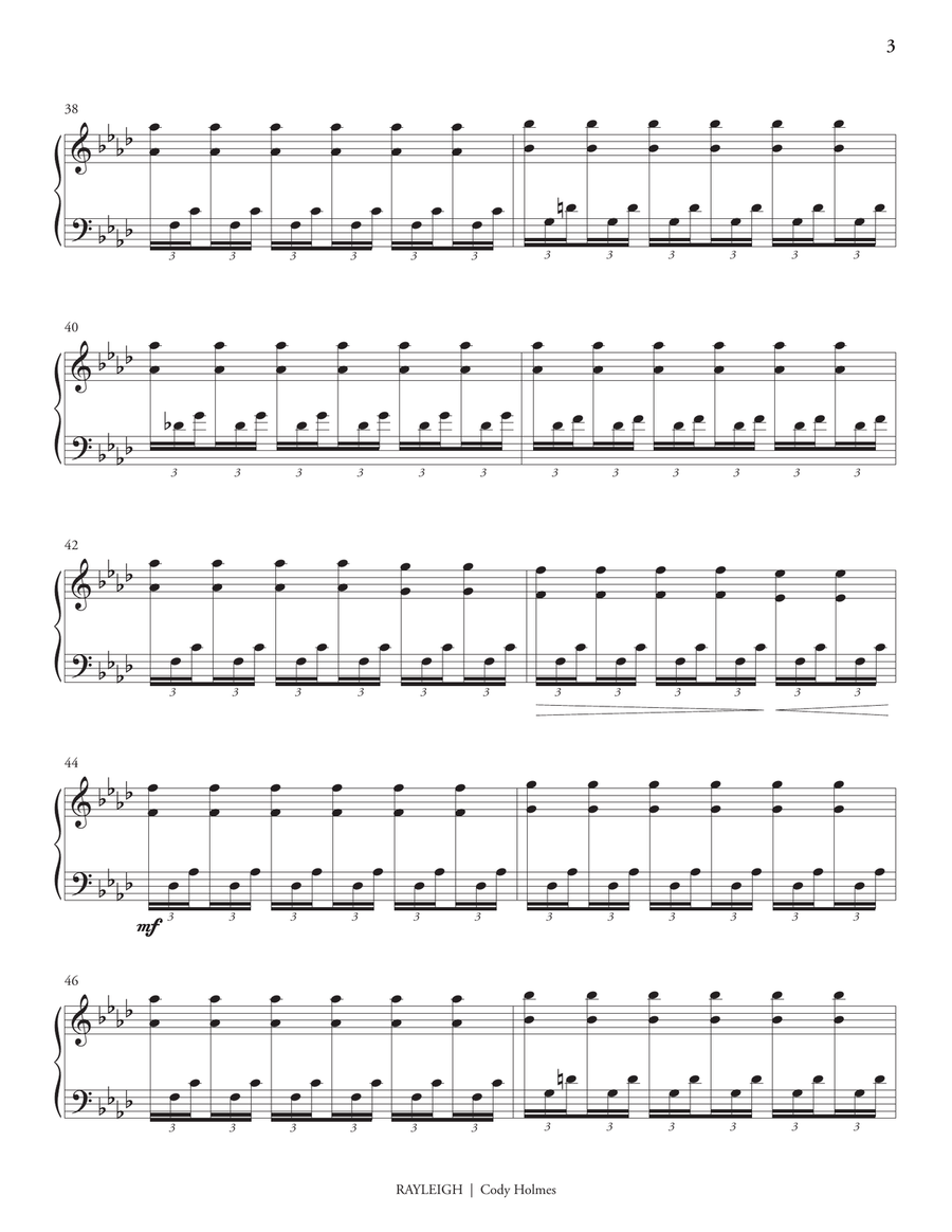 Rayleigh Rayleigh Marimba scores gallery preview page 4