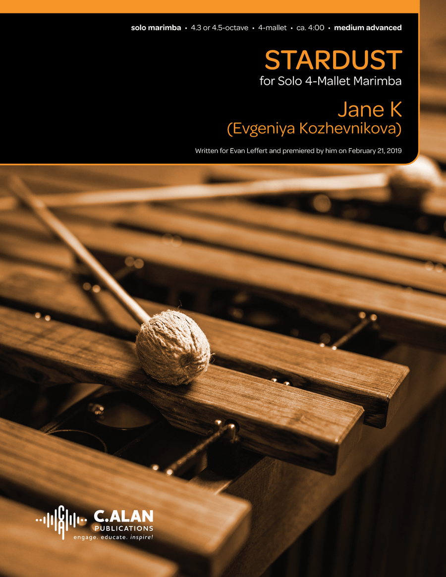 Stardust Stardust Marimba scores gallery preview page 1