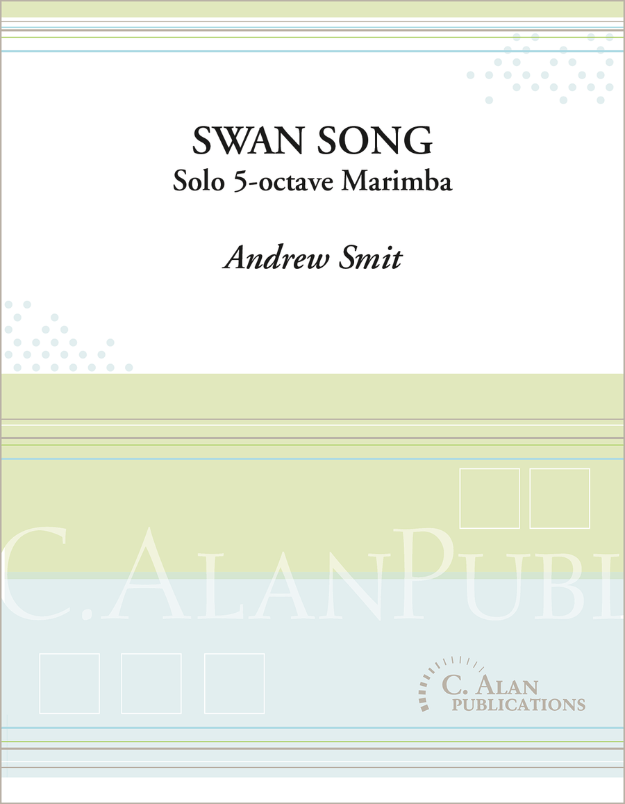 Swan Song Swan Song Marimba scores gallery preview page 1