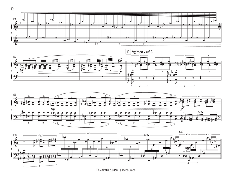 Tamarack and Birch Tamarack and Birch Marimba scores gallery preview page 7