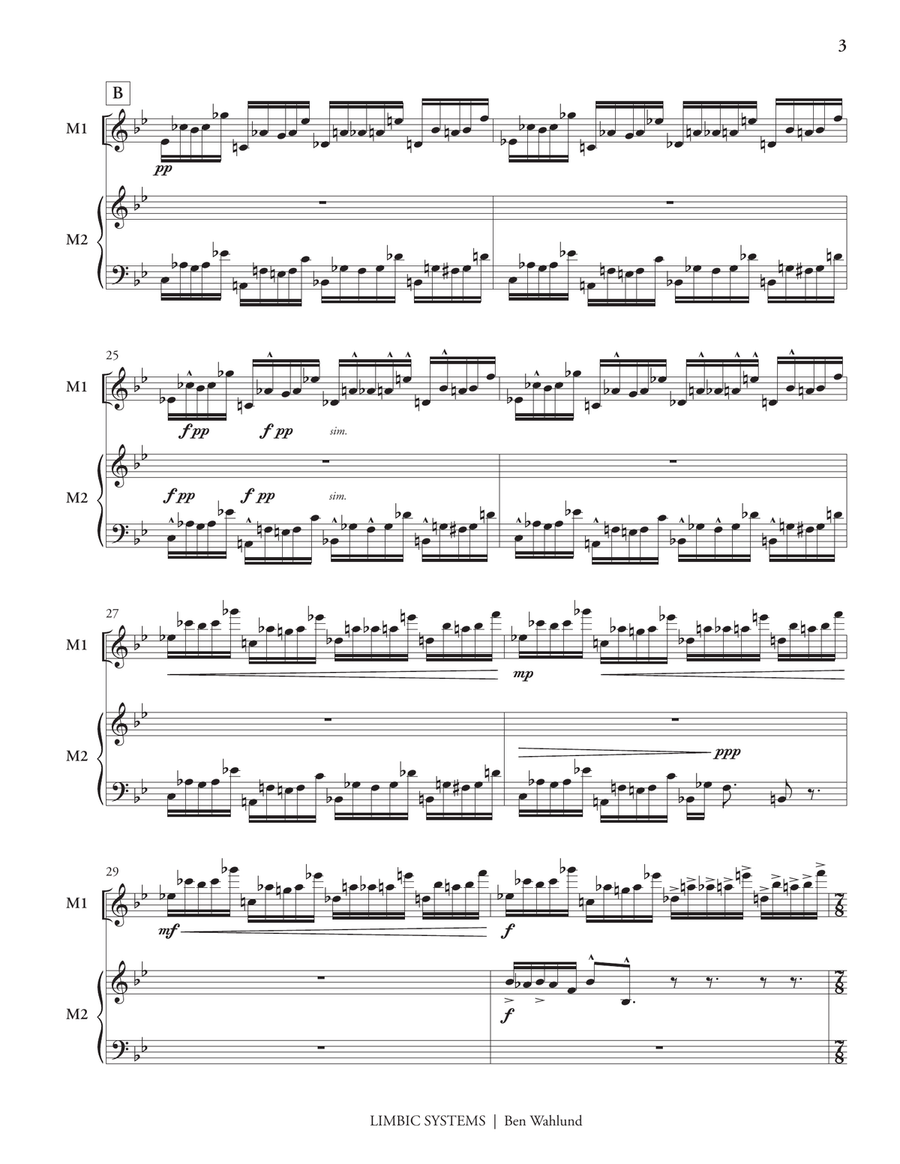 Limbic Systems Limbic Systems Marimba scores gallery preview page 4
