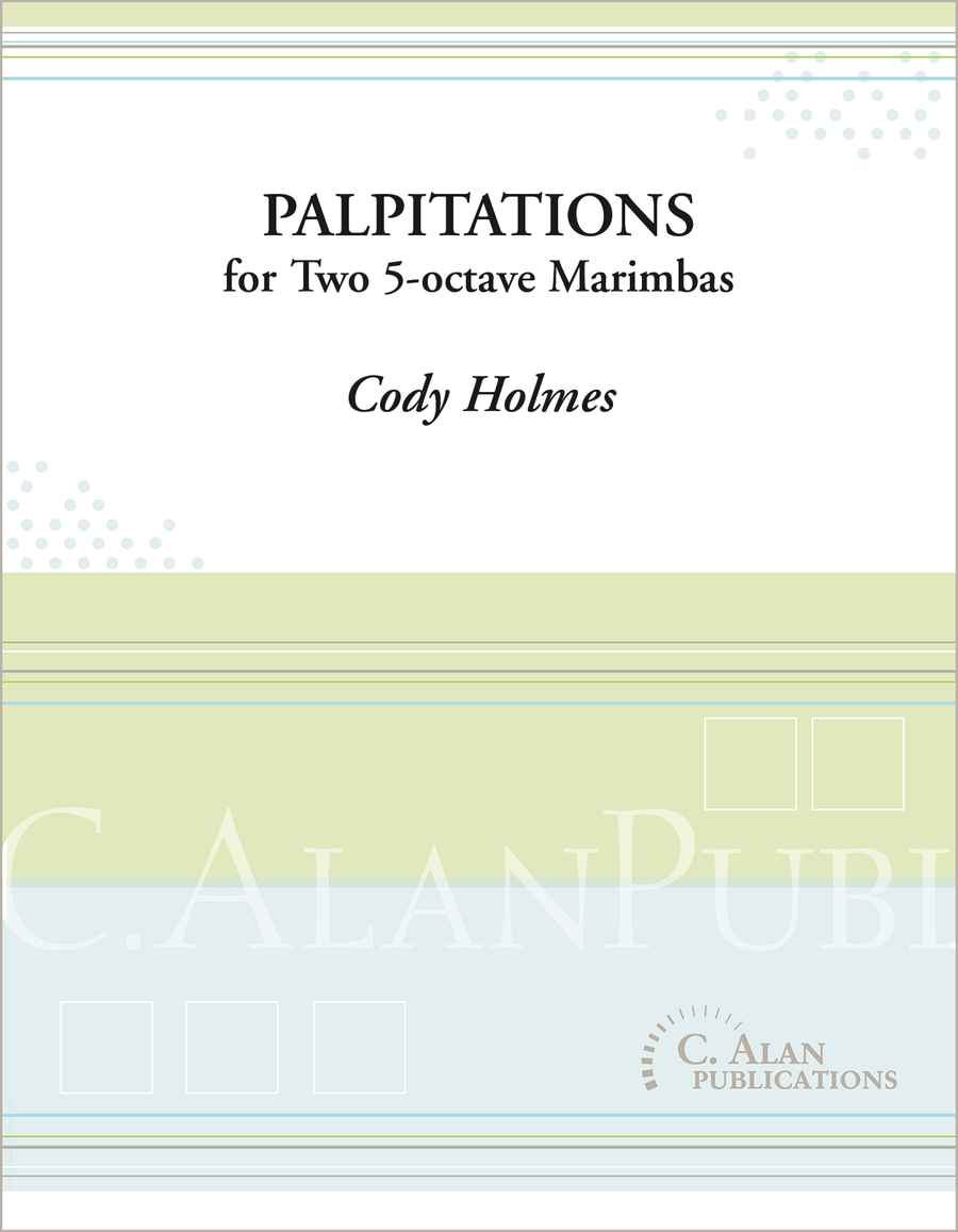Palpitations Palpitations Marimba scores gallery preview page 1