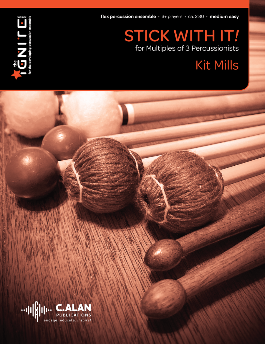 Stick With It! Stick With It! Percussion Ensemble scores gallery preview page 1