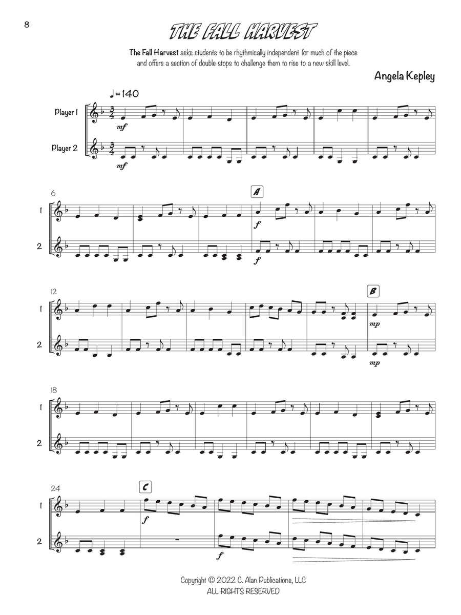 Dynamic Duos for Mallets Dynamic Duos for Mallets Percussion scores gallery preview page 7