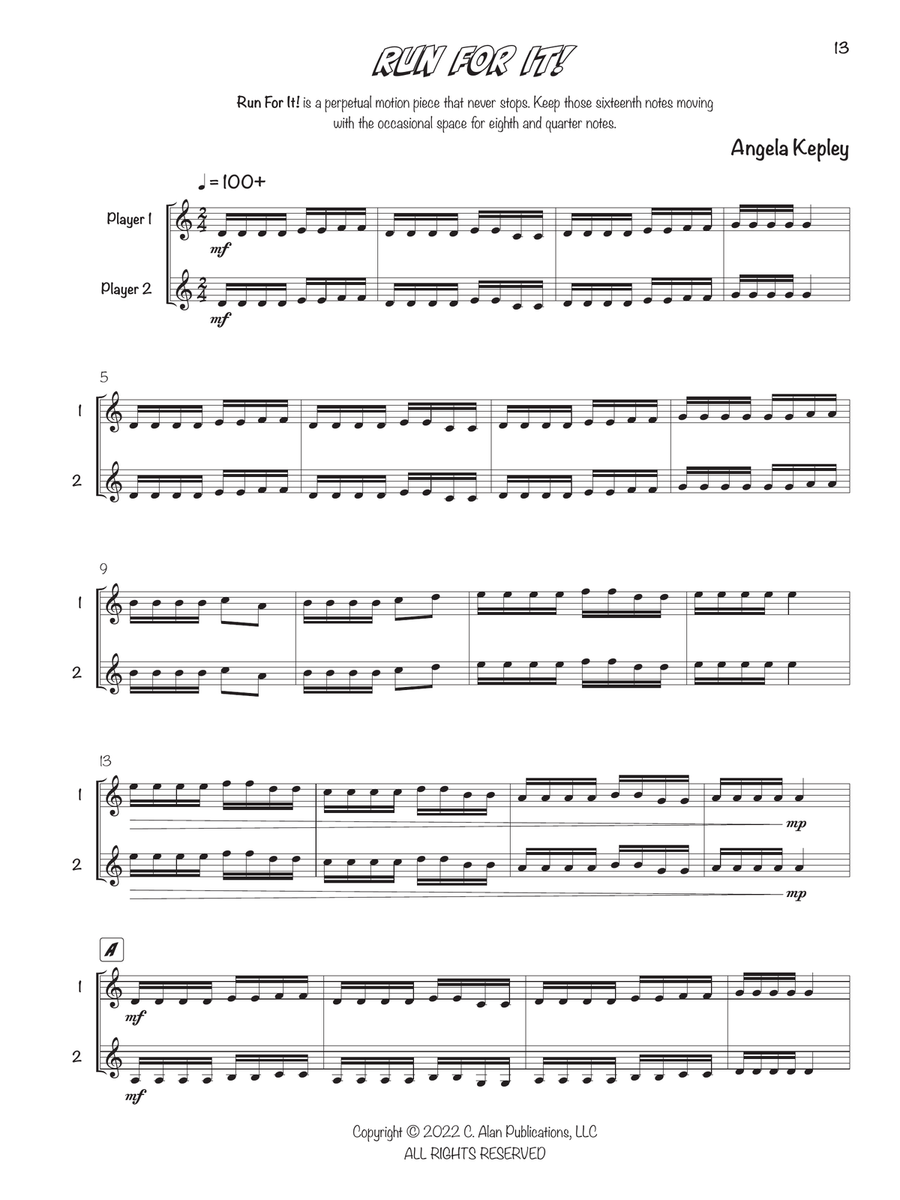Dynamic Duos for Mallets Dynamic Duos for Mallets Percussion scores gallery preview page 9