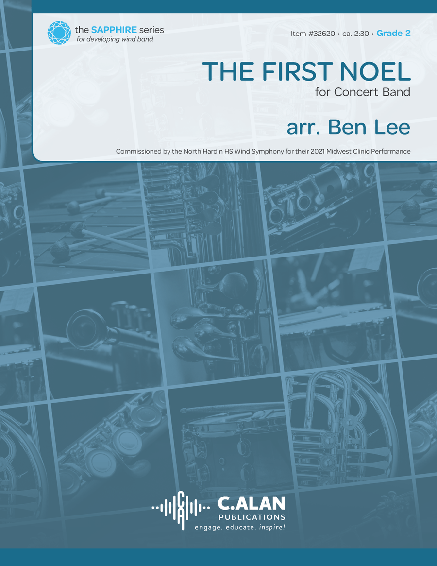 The First Noel The First Noel Concert Band scores gallery preview page 1
