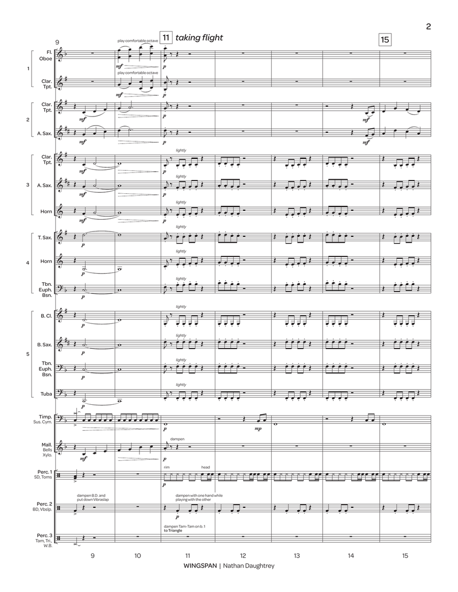Wingspan (transposed score) Score scores gallery preview page 4