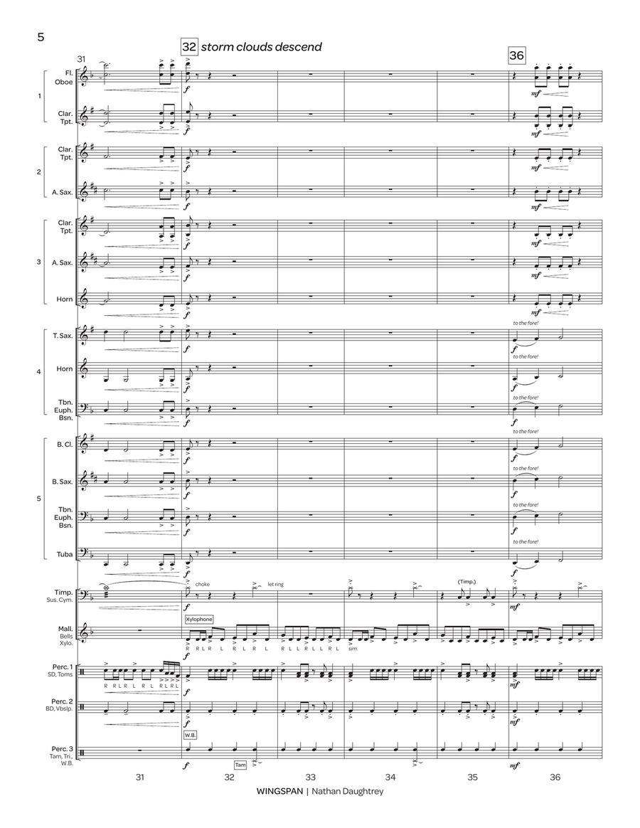 Wingspan (transposed score) Score scores gallery preview page 7