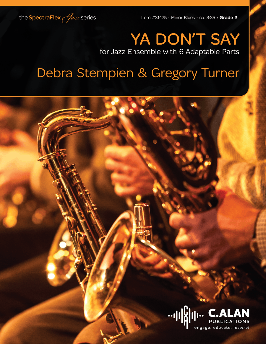 Ya Don't Say (6-Part Flex) Jazz Ensemble scores gallery preview page 1
