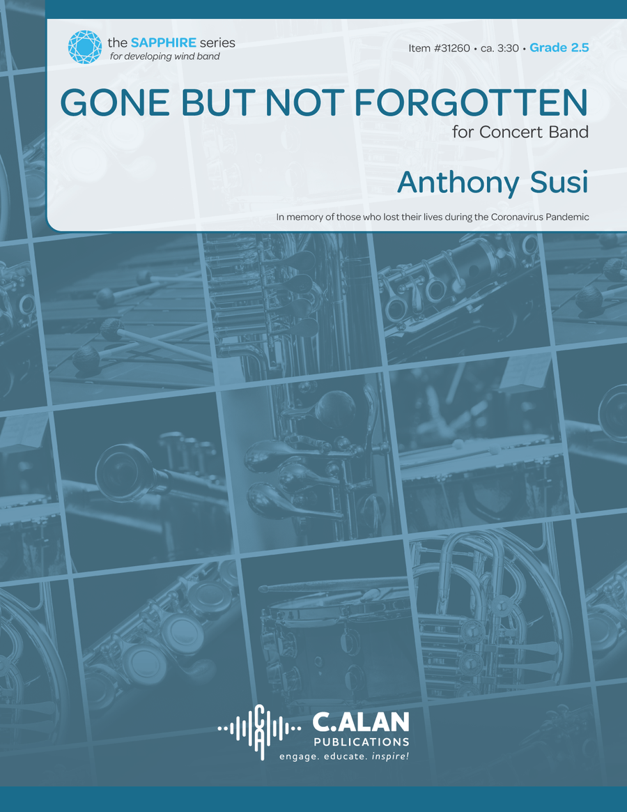 Gone But Not Forgotten Gone But Not Forgotten Concert Band scores gallery preview page 1