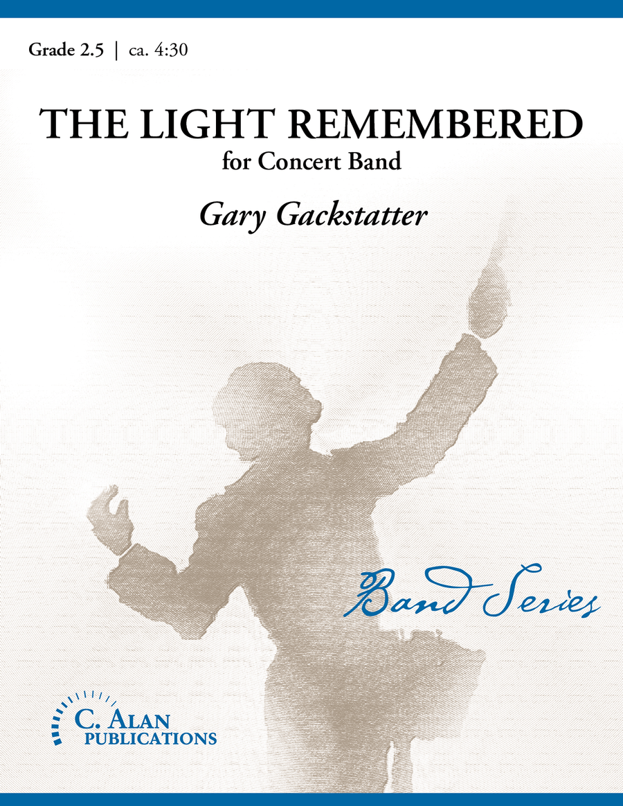 The Light Remembered (score only) Concert Band scores gallery preview page 1