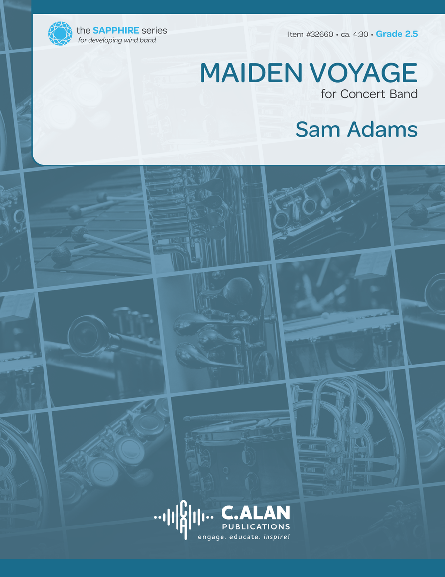 Maiden Voyage (score only) Concert Band scores gallery preview page 1