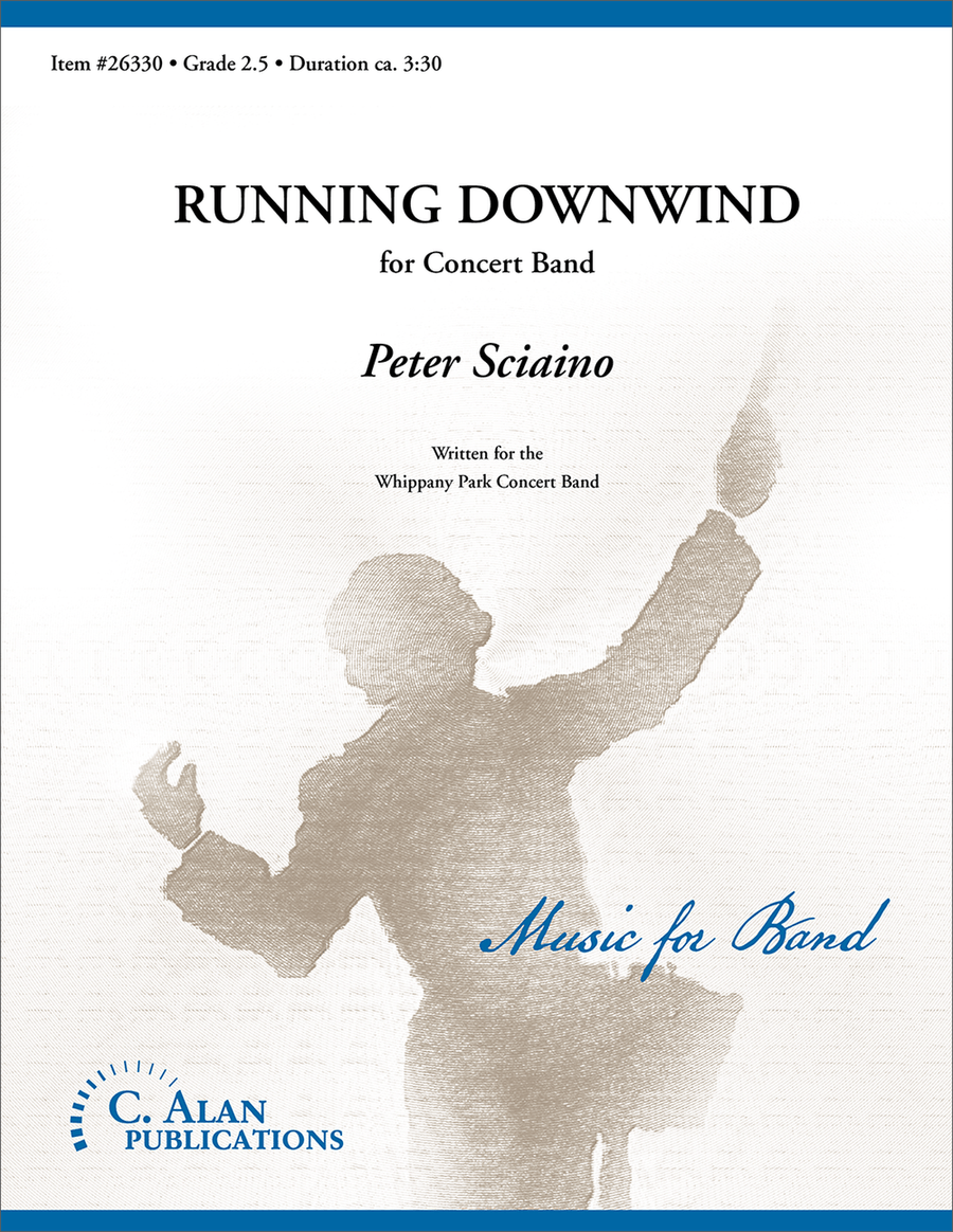 Running Downwind Running Downwind Concert Band scores gallery preview page 1