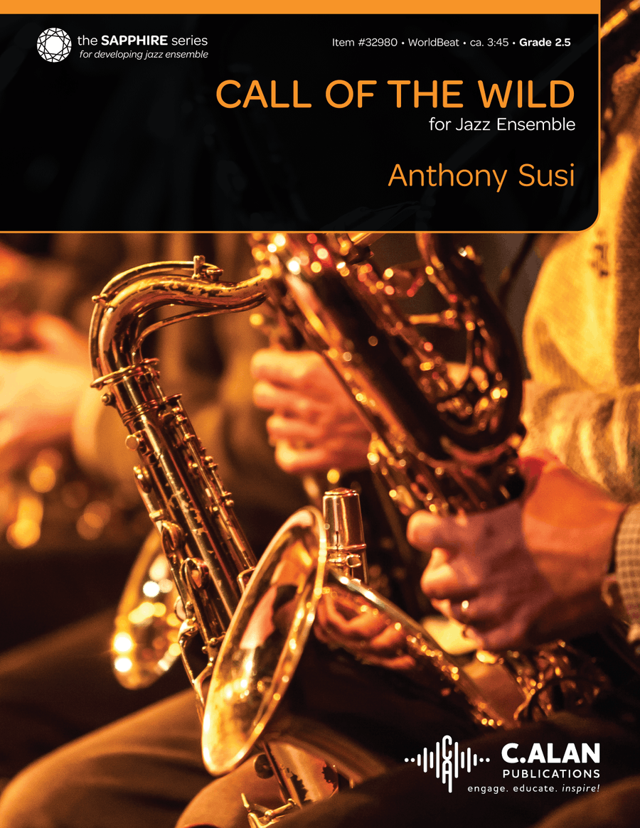 Call of the Wild (score only) Jazz Ensemble scores gallery preview page 1