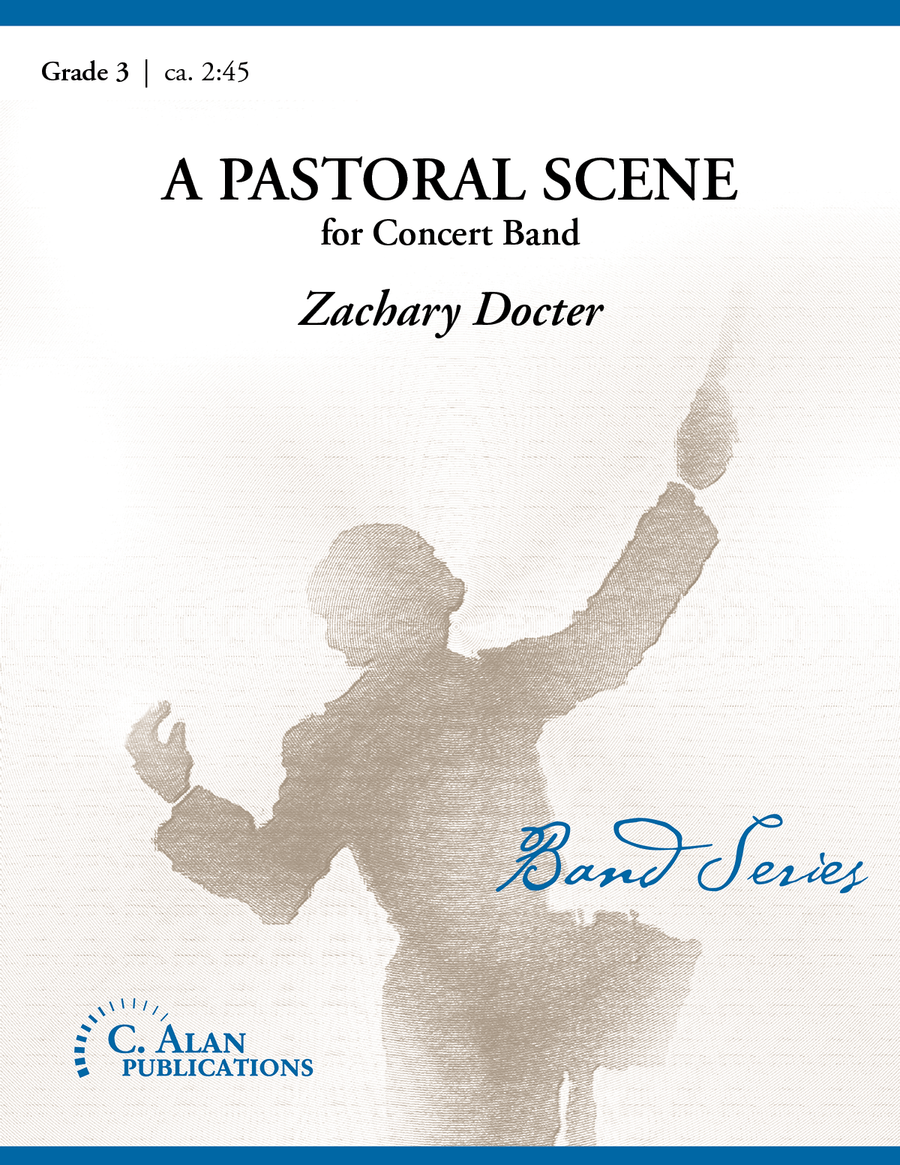 Pastoral Scene, A (score only) Concert Band scores gallery preview page 1