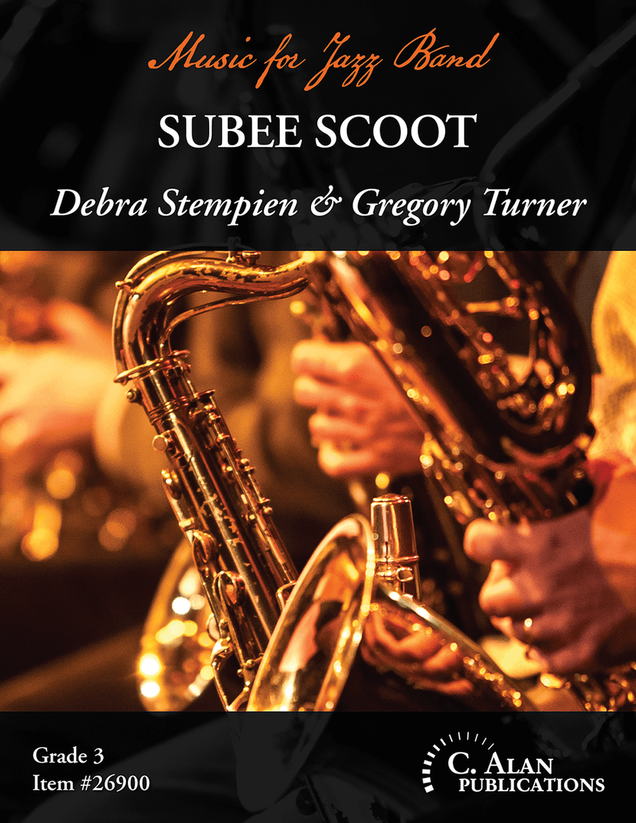 Subee Scoot (score only) Subee Scoot (score only) Jazz Ensemble scores gallery preview page 1