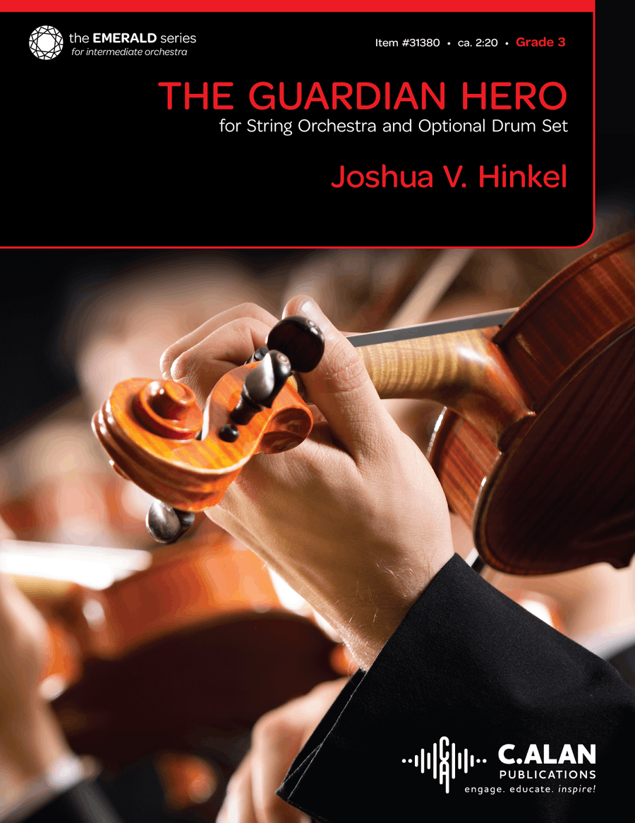 The Guardian Hero (score only) String Orchestra scores gallery preview page 1