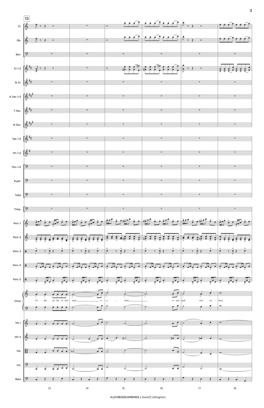A Lo Menos Amemos (score only) Choir scores gallery preview page 4