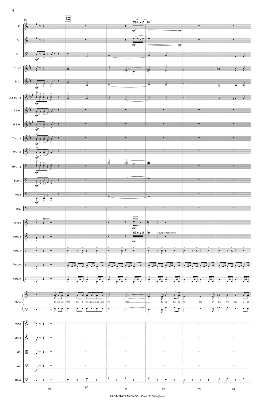 A Lo Menos Amemos (score only) Choir scores gallery preview page 5