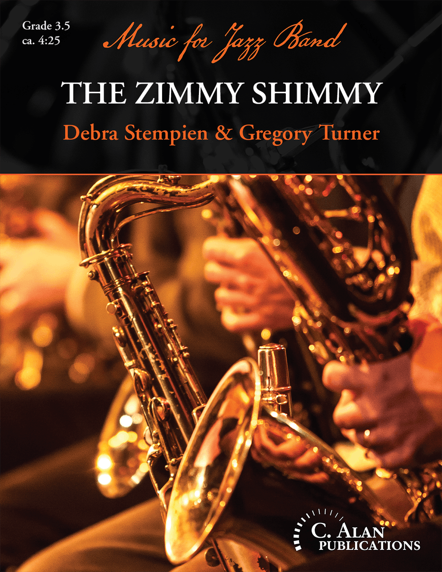 The Zimmy Shimmy (score only) Jazz Ensemble scores gallery preview page 1