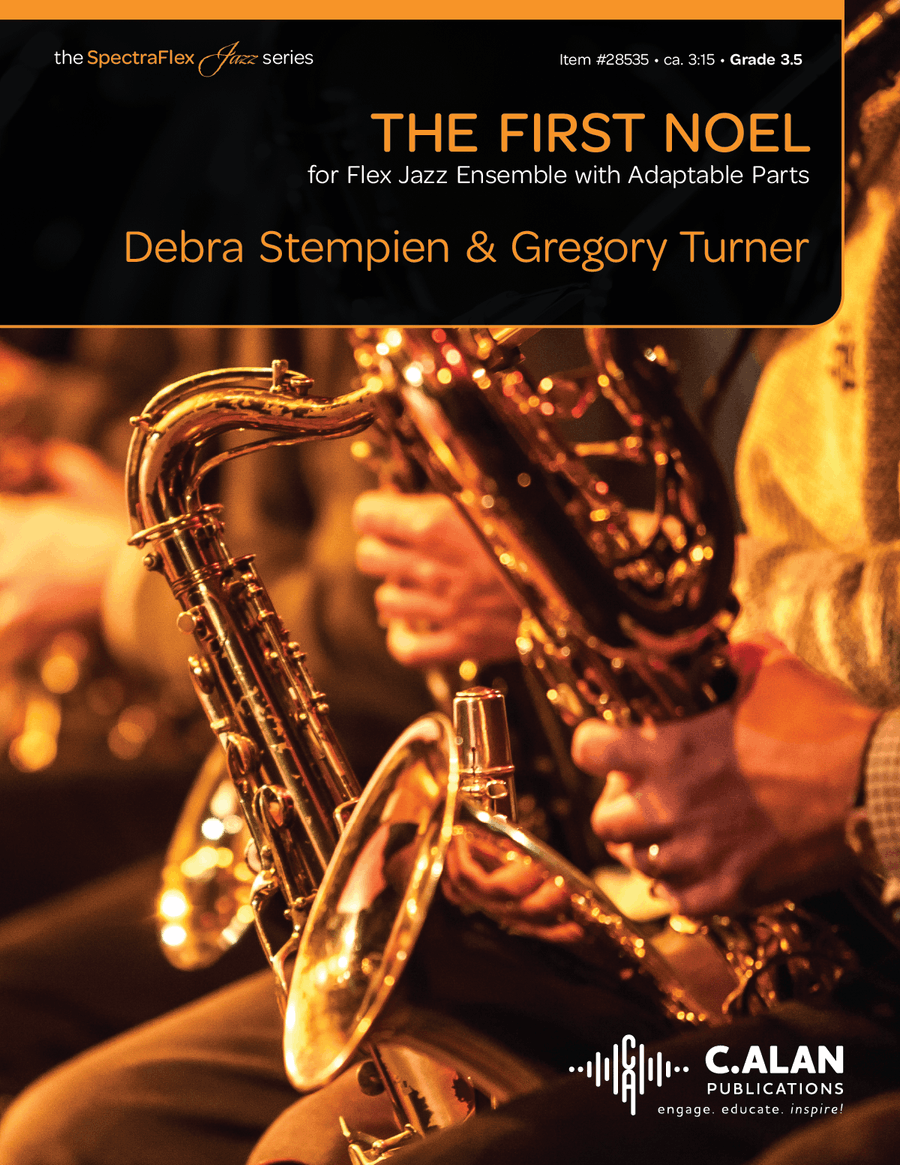 The First Noel (flex score) Jazz Ensemble scores gallery preview page 1
