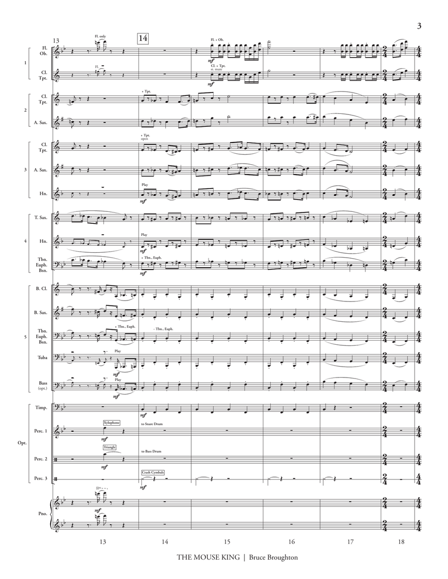 The Mouse King (transposed score) Score scores gallery preview page 6