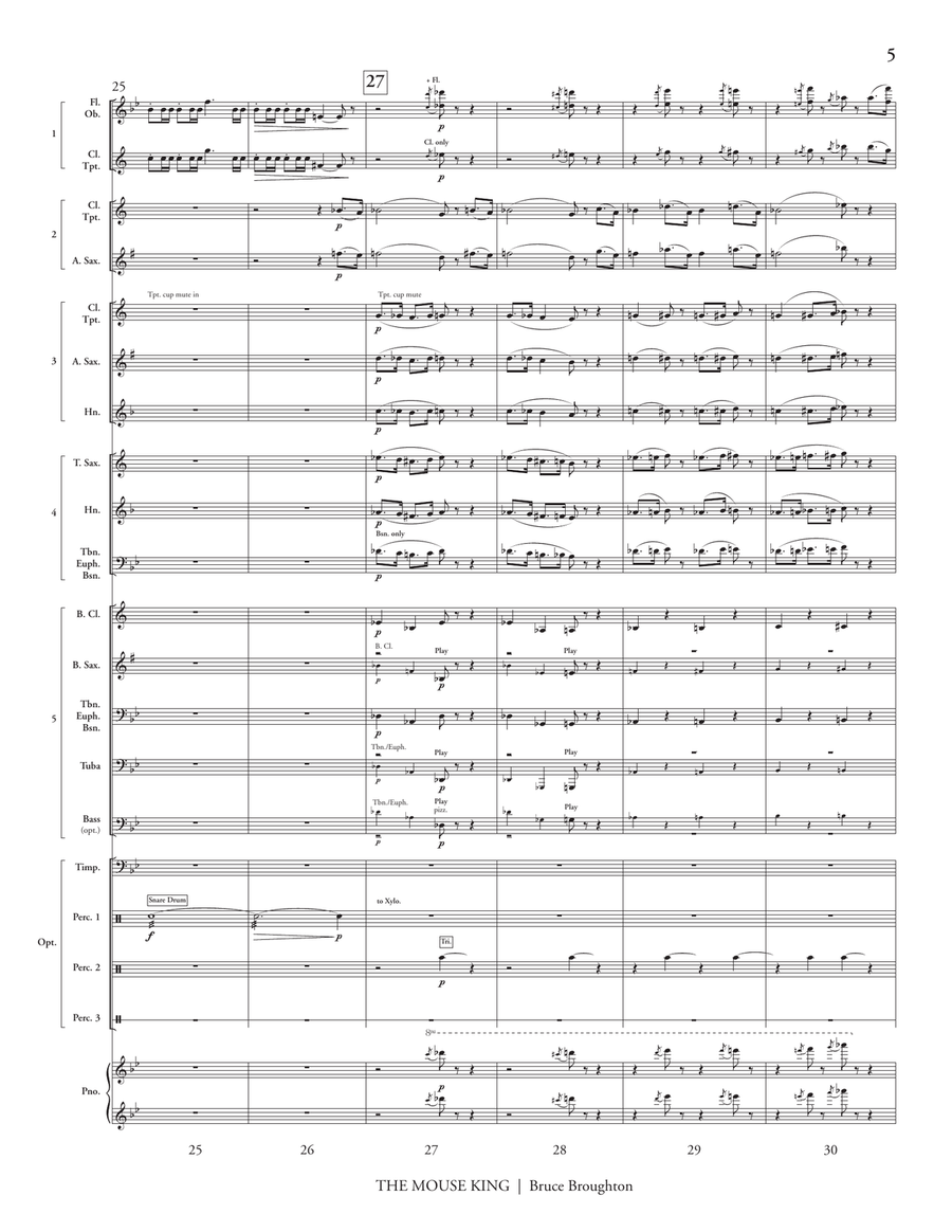 The Mouse King (transposed score) Score scores gallery preview page 8