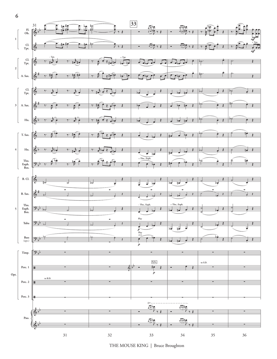 The Mouse King (transposed score) Score scores gallery preview page 9