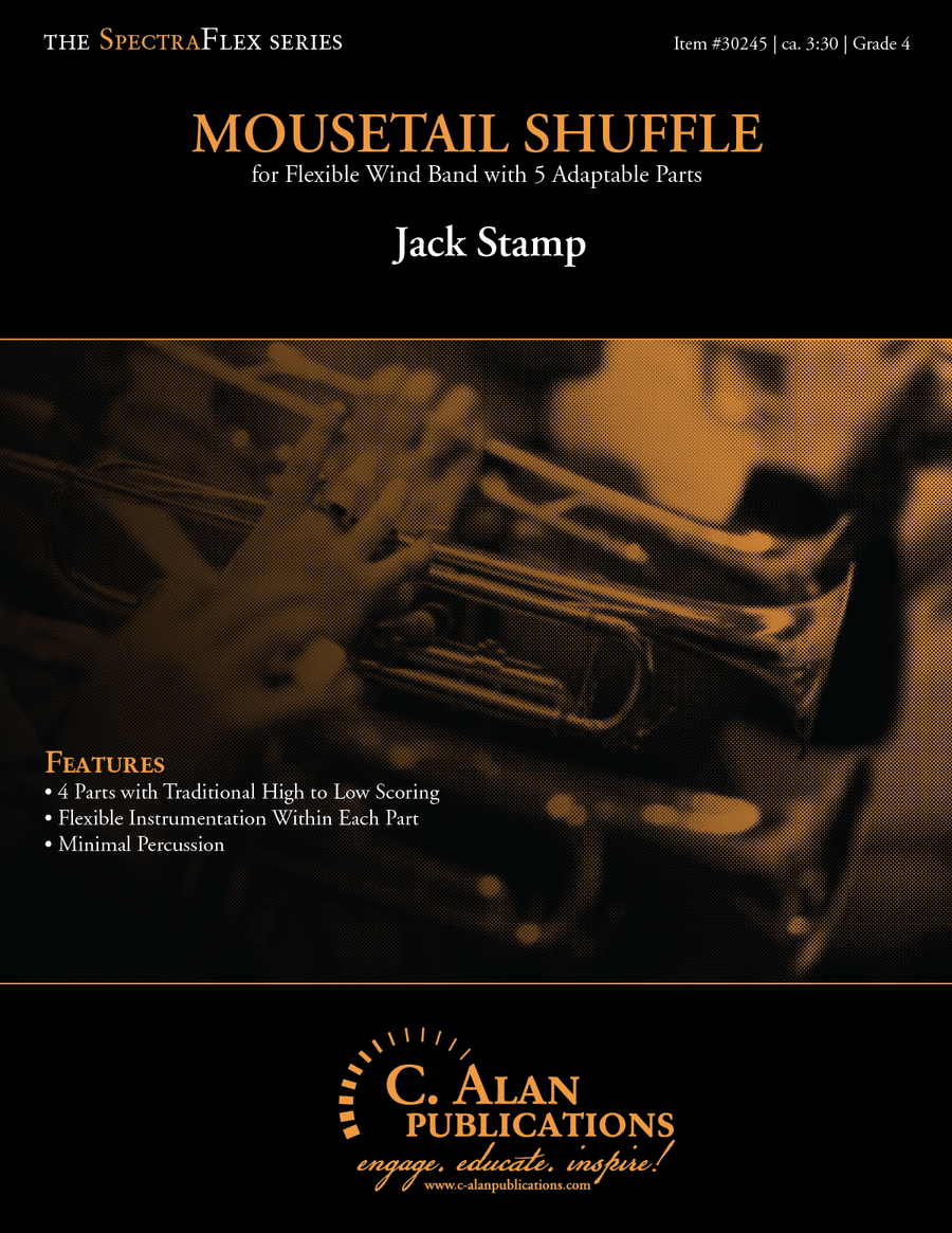 Mousetail Shuffle (5-part flex) Score scores gallery preview page 1