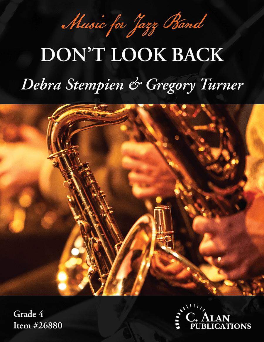 Don't Look Back Don't Look Back Jazz Ensemble scores gallery preview page 1