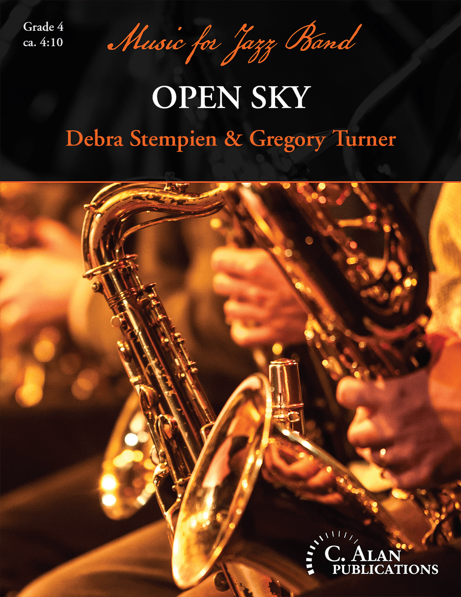 Open Sky (score only) Open Sky (score only) Jazz Ensemble scores gallery preview page 1