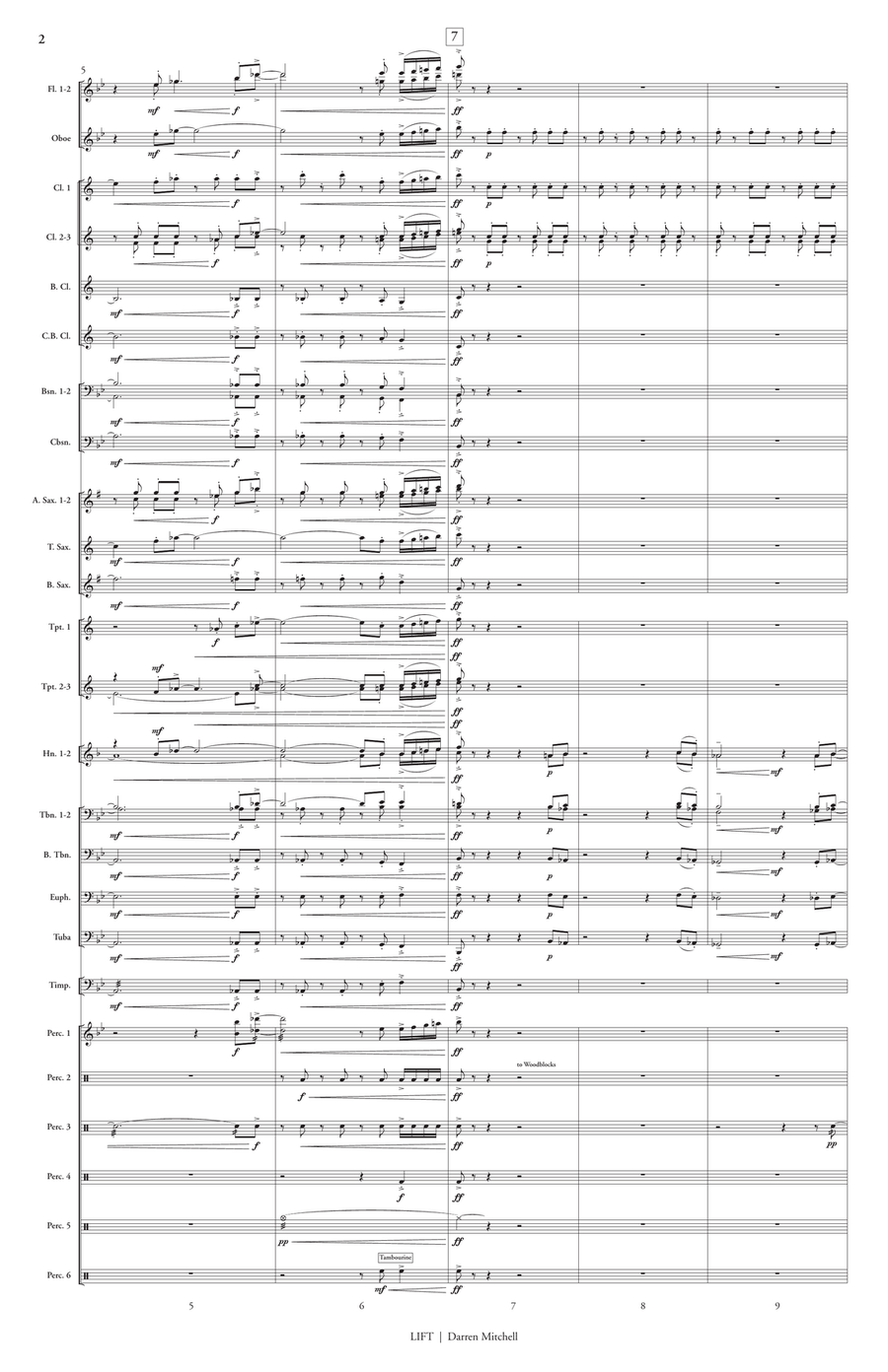 Lift Lift Concert Band scores gallery preview page 4