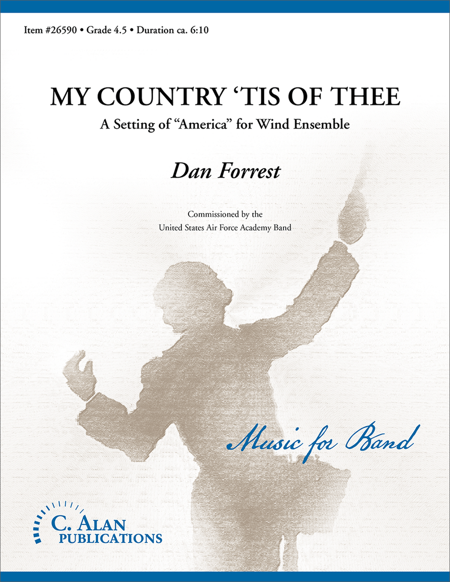 My Country 'Tis of Thee (score only) Concert Band scores gallery preview page 1