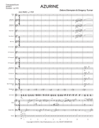 Azurine Jazz Ensemble scores gallery preview page 3