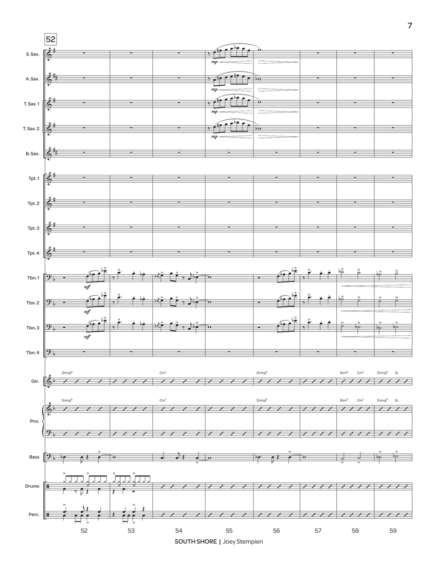 South Shore South Shore Jazz Ensemble scores gallery preview page 9