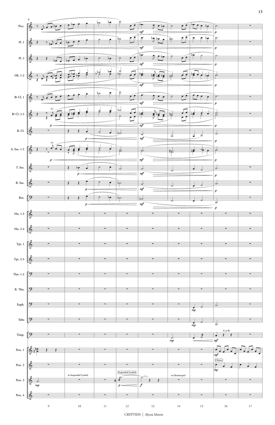 Cryptids Concert Band - Sheet Music page 8